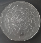 Prato em vidro apropriados para frios - Diâmetro: 40 cm