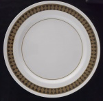 Prato de serviço , Dominique Mikasa Mediterrania,- Diâmetro: 30 cm, com marcas de uso