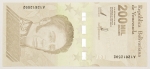 Numismática, VENEZUELA. Uma Cédula P-112 200000 Bolivares 2020 Flor de Estampa