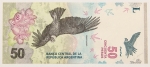 Numismática, ARGENTINA. Uma Cédula 50 Pesos