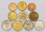 Numismática, INTERNACIONAL. 10 Moedas Estrangeiras