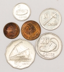 Numismática, INTERNACIONAL. 6 Moedas Estrangeiras QEII