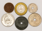 Numismática, INTERNACIONAL. 6 Moedas Estrangeiras