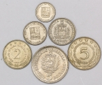 Numismática, INTERNACIONAL. 6 Moedas Estrangeiras VENEZUELA