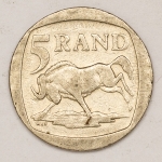 Numismática, INTERNACIONAL. 1 Moeda Estrangeira SOUTH AFRICA