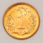 Numismática, INTERNACIONAL. 1 Moeda Estrangeira ZIMBABWE