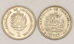 Numismática, INTERNACIONAL. 2 Moedas Estrangeiras VENEZUELA