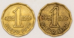 Numismática, INTERNACIONAL. 2 Moedas Estrangeiras URUGUAY