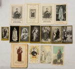 Colecionismo. Quinze Santinhos Antigos com Trezena Milagrosa de Santo Antônio Texto Completo