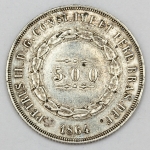 Numismática, Brasil. Moeda de 500 RÉIS, ano 1864.
