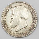 Numismática, Brasil. Moeda de 500 RÉIS, ano 1868.