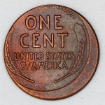 Numismática, U.S.A. Moeda One Cent Dollar Lincon 1922., Anomalia rara. Oportunidade.