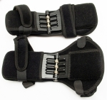 1 Par de suporte de joelho, reforço de proteção, acionado por molas 300cm. Oportunidade.