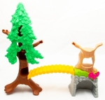 Brinquedo Barbie Wilderness Guide Doll, play set 2020, 35 x 33 x 7 cm, plástico rígido, Mattel. Desmontável.