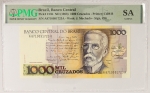 Numismática, Brasil. Cédula de 1000 Cruzados 1988 C-194
