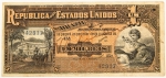 Numismática, Brasil  Cédula de 1 Mil Réis 1918 R-076