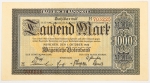 Numismática, Alemanha. Cédula de 1.000 Marcos 1922 P-S924