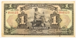 Numismática, Bolívia. 1 Boliviano, P. 103, MBC.