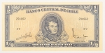Numismática, Chile. 1/2 peso, P. 134 A, Fe.