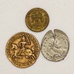 Numismática. 3 Peças. Curiosidades Numismáticas. Variadas.