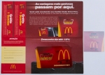 Numismática, Brasil. Cartão McDonald`s. Flor.
