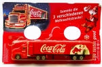 Modelismo. Magnífico exemplar de Caminhão de origem Alemã. Grande riqueza de detalhes. Promocional. Não se encontra comercialmente. Raro e com alta procura e crescente cotação na Europa em especial datas e eventos. Temático. Escala 1:87 HO. Natal e Coca Cola Alta Procura Tipo 2.