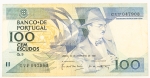 Numismática, Portugal. 100 Escudos.