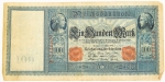 Numismática, Alemanha. 100 Marcos 1910.