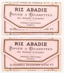 Militaria. II Guerra. Papel para cigarros para o Exército Alemão na França Ocupada. 2 pacotes.