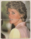 Telecartofilia. Fenômeno de colecionismo entre meados dos Anos 80 até 2010. Princesa Diana. 2p.