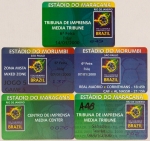 Ingressos de Futebol Anos 2000. 5 peças.
