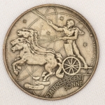 Numismática, Alemanha. Magnífica Ficha Exotérica de 1961. 40 mm 21,4g.