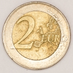 Numismática, Eslováquia. 2 euros. 2009.