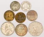 Numismática. Lote com 08 moedas. Oportunidade. 