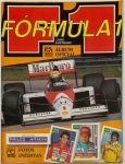 Colecionismo. Álbum de figurinhas Fórmula 1, da Multi Editora 1989, completo.