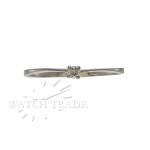 ANEL SOLITÁRIO DE DIAMANTE EM OURO BRANCO 18K (0.750). ARMAÇÃO EM OURO BRANCO 18K (0.750), PESA 1,3g. PEDRA: DIAMANTE NATURAL DE 5 PONTOS (0.05 QUILATE), LAPIDAÇÃO BRILHANTE, ARO 20. GARANTIA DE AUTENTICIDADE. PAGAMENTO PODE SER FEITO EM ATÉ 12X NOS CARTÕES DE CRÉDITO COM CUSTO OPERACIONAL DE 13% DO VALOR TOTAL DA ARREMATAÇÃO. OS LANCES SÃO IRREVOGÁVEIS E IRRETRATÁVEIS. RETIRE SUAS DÚVIDAS ENTRANDO EM CONTATO PELO NOSSO WHATSAPP (51) 98118-7815.