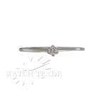 ANEL SOLITÁRIO DE DIAMANTE EM OURO BRANCO 18K (0.750). ARMAÇÃO EM OURO BRANCO 18K (0.750), PESA 1,2g. PEDRA: DIAMANTE NATURAL DE 5 PONTOS (0.05 QUILATE), LAPIDAÇÃO BRILHANTE, ARO 19. GARANTIA DE AUTENTICIDADE. PAGAMENTO PODE SER FEITO EM ATÉ 12X NOS CARTÕES DE CRÉDITO COM CUSTO OPERACIONAL DE 13% DO VALOR TOTAL DA ARREMATAÇÃO. OS LANCES SÃO IRREVOGÁVEIS E IRRETRATÁVEIS. RETIRE SUAS DÚVIDAS ENTRANDO EM CONTATO PELO NOSSO WHATSAPP (51) 98118-7815.