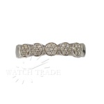ANEL APARADOR DE DIAMANTES EM OURO BRANCO 18K (0.750). PESO: 4.0g. PEDRAS: 35 DIAMANTES LAPIDAÇÃO BRILHANTE DE 1 PONTO CADA, TOTALIZANDO 35 PONTOS (0.35 QUILATE), ARO 19.  GARANTIA DE AUTENTICIDADE. PAGAMENTO PODE SER FEITO EM ATÉ 12X NOS CARTÕES DE CRÉDITO COM CUSTO OPERACIONAL DE 13% DO VALOR TOTAL DA ARREMATAÇÃO. OS LANCES SÃO IRREVOGÁVEIS E IRRETRATÁVEIS. RETIRE SUAS DÚVIDAS ENTRANDO EM CONTATO PELO NOSSO WHATSAPP (51) 98118-7815.