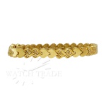 LINDO BRACELETE DE DIAMANTES EM OURO AMARELO 18K (0.750). PEDRAS: 33 DIAMANTES NATURAIS, LAPIDAÇÃO BRILHANTE DE 1 PONTO (0.01 QUILATE) CADA. PESO TOTAL: 20.1g, COMPRIMENTO 18CM (ABERTA). GARANTIA DE AUTENTICIDADE. PAGAMENTO PODE SER FEITO EM ATÉ 12X NOS CARTÕES DE CRÉDITO COM CUSTO OPERACIONAL DE 13% DO VALOR TOTAL DA ARREMATAÇÃO. OS LANCES SÃO IRREVOGÁVEIS E IRRETRATÁVEIS. RETIRE SUAS DÚVIDAS ENTRANDO EM CONTATO PELO NOSSO WHATSAPP (51) 98118-7815.