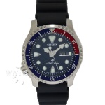 RELÓGIO CITIZEN PROMASTER AUTOMÁTICO "PEPSI". **NOVO, SEM USO** CAIXA EM AÇO INOXIDÁVEL,  ASSINADA CITIZEN. MEDE 42mm. VIDRO EM CRISTAL MINERAL. COROA EM AÇO INOXIDÁVEL, COM ASSINATURA PROMASTER. MÁQUINA AUTOMÁTICA CITIZEN CALIBRE 8204. PULSEIRA EM BORRACHA.  RELÓGIO FUNCIONANDO, PORÉM NÃO REVISADO. GARANTIA DE AUTENTICIDADE. PAGAMENTO PODE SER FEITO EM ATÉ 12X NOS CARTÕES DE CRÉDITO COM CUSTO OPERACIONAL DE 13% DO VALOR TOTAL DA ARREMATAÇÃO. OS LANCES SÃO IRREVOGÁVEIS E IRRETRATÁVEIS. RETIRE SUAS DÚVIDAS ENTRANDO EM CONTATO PELO NOSSO WHATSAPP (51) 98118-7815.