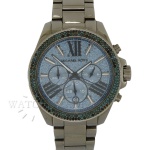 RELÓGIO MICHAEL KORS PAVÊ DE CRISTAIS AZUIS CRONÓGRAFO. REF. MK 6097. CAIXA EM AÇO INOXIDÁVEL, ASSINADA MICHAEL KORS. MEDE 41.5mm. VIDRO EM CRISTAL MINERAL. COROA EM AÇO INOXIDÁVEL, ASSINADA MICHAEL KORS. MÁQUINA QUARTZ. PULSEIRA EM AÇO INOXIDÁVEL, ASSINADA MICHAEL KORS. RELÓGIO FUNCIONANDO, PORÉM NÃO REVISADO. GARANTIA DE AUTENTICIDADE. PAGAMENTO PODE SER FEITO EM ATÉ 12X NOS CARTÕES DE CRÉDITO COM CUSTO OPERACIONAL DE 13% DO VALOR TOTAL DA ARREMATAÇÃO. OS LANCES SÃO IRREVOGÁVEIS E IRRETRATÁVEIS. RETIRE SUAS DÚVIDAS ENTRANDO EM CONTATO PELO NOSSO WHATSAPP (51) 98118-7815.