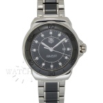 RELÓGIO TAG HEUER FÓRMULA 1 C/ DIAMANTES. REF. WAH1314. CAIXA EM AÇO INOXIDÁVEL COM BEZEL EM CERÂMICA, ASSINADA TAG HEUER. MEDE 31mm. VIDRO EM CRISTAL DE SAFIRA. COROA EM AÇO INOXIDÁVEL, ASSINADA TAG HEUER. MÁQUINA QUARTZ TAG HEUER. PULSEIRA EM AÇO INOXIDÁVEL E CERÂMICA. RELÓGIO FUNCIONANDO, PORÉM NÃO REVISADO. GARANTIA DE AUTENTICIDADE. PAGAMENTO PODE SER FEITO EM ATÉ 12X NOS CARTÕES DE CRÉDITO COM CUSTO OPERACIONAL DE 13% DO VALOR TOTAL DA ARREMATAÇÃO. OS LANCES SÃO IRREVOGÁVEIS E IRRETRATÁVEIS. RETIRE SUAS DÚVIDAS ENTRANDO EM CONTATO PELO NOSSO WHATSAPP (51) 98118-7815.