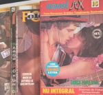 4 Revistas Eroticas !! Malicia revista de erotismo !! + Forum Ele e Ela, Sem Censura !! + Novel Sex !! fotonovela exotica totalmente ilustrada !! + TABU !! a Historia de Garotas Sensuais !!  + material da decada de 1980 !! Raridades !! acervo de colecionador !!