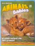 Colecionismo- Album de figurinhas Animais babies !! 50% completo !!  perfeito estado !! Varias informações de cada especie !! Valor de mercado completo= 130,00 Reais !! Acervo de colecionador !!.
