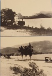 Cartofilia- 2 peças , Lagoa rodrigo de Freitas !! Rio de Janeiro !! ano de 1921 !! e fonte da Saudade ano de 1885 !! foto reprodução , acervo de colecionador !!