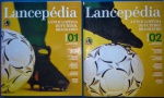 Livro - 2 pecas !! enciclopedia do Futebol Brasileiro !! Volume 1 e 2 !! raio X de nosso Futebol !! Campeoes !! Artilheiros !! as história dos 800 maiores clubes do brasil !! capa dura , totalmente ilustrado !! com fotos históricas