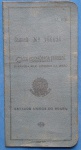 Colecionismo- Caderneta de Poupança Caixa Economica Federal . Modelo de 1950 !!! Ótimo para historiador de Economia !!!