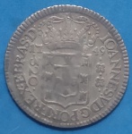 Moedas / Brasil  - Prata !!! Valor de 320 Réis ano Imperio 1749 !!  Data escassa !!! Alto valor de catalogo = 600,00 R$  !!!  !!! , !!!   !!! 