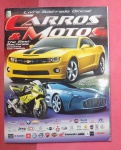 Colecionismo- Album de  figurinhas `carros e Motos ` perfeito estado !! 70 % completo  !!editora Kromo  !! Valor de mercado completo =120,00 reais !! 