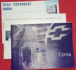 Colecionismo- Manual de proprietário do Corsa !! Material completo (inclusive rede autorizada !! E manual basico de segurança !!  , 